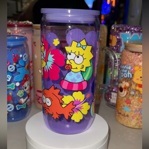 Colorful Cartoon Character Tumbler